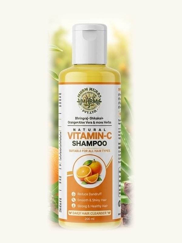 Natural Vitamin-C Shampoo, 200 ml